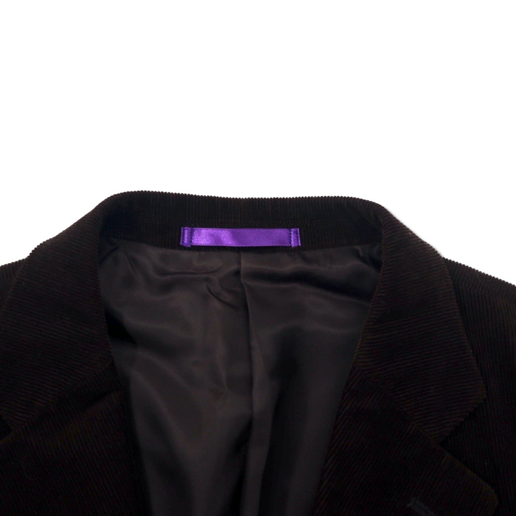 Paul Smith COLLECTION コーデュロイ 3B テーラードジャケット LX ブラウン コットン 日本製
