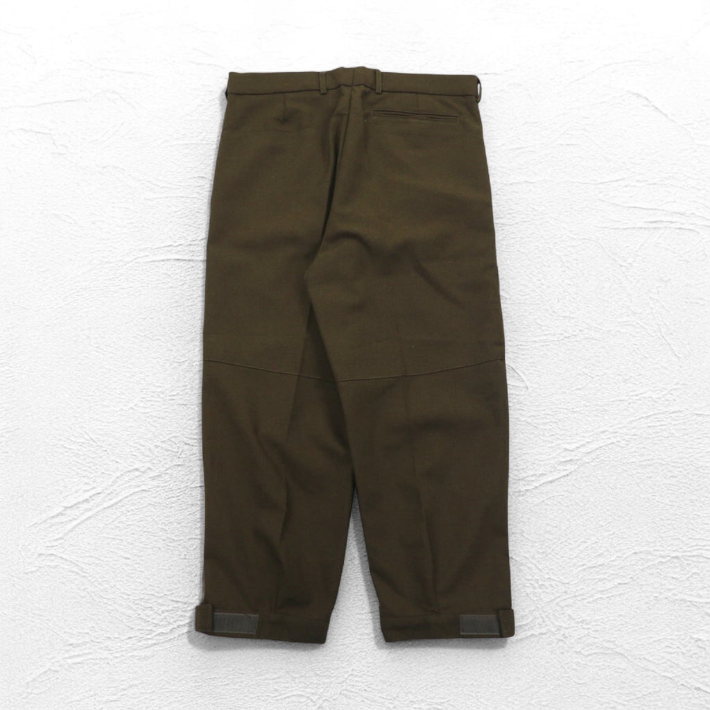 Pantaloni militari francesi anni '90 PAUL BOYE Euro Militare Pantaloni L Cachi Poliestere
