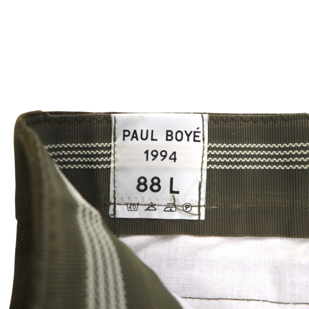 Pantaloni militari francesi anni '90 PAUL BOYE Euro Militare Pantaloni L Cachi Poliestere