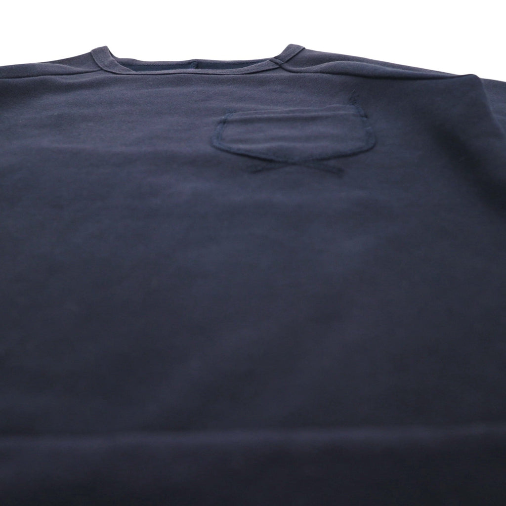 THE NORTH FACE PURPLE LABEL クルーネックスウェット S ネイビー COOLMAX MOUNTAIN CREW NECK SWEAT NT6451N
