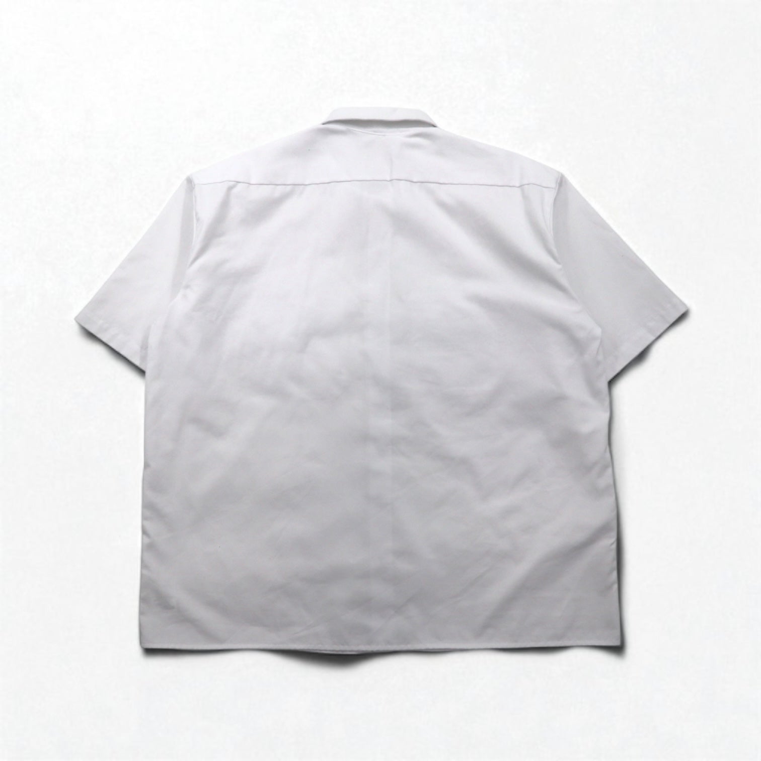 Dickies 半袖 ワークシャツ 2XL ホワイト ポリエステル コットン ダブルポケット 1574