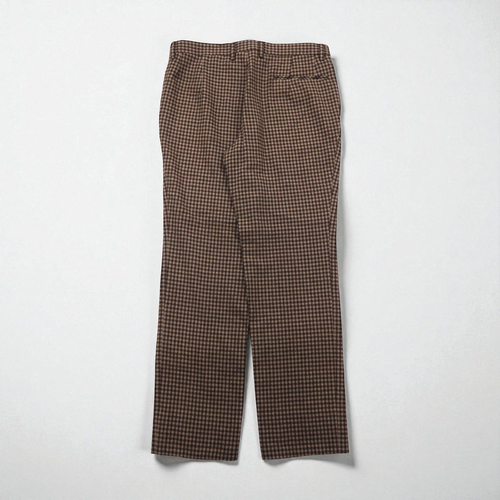 Paul Smith COLLECTION ツイード スラックス パンツ L ブラウン グレンチェック 日本製