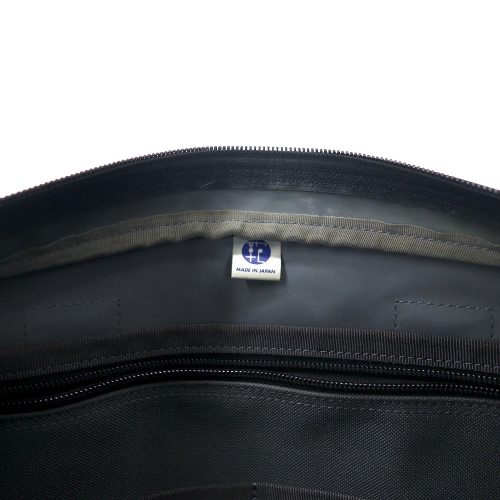 PORTER Clip Borsa a Tracolla Business Grigia in Poliestere, Espandibile, Made in Japan