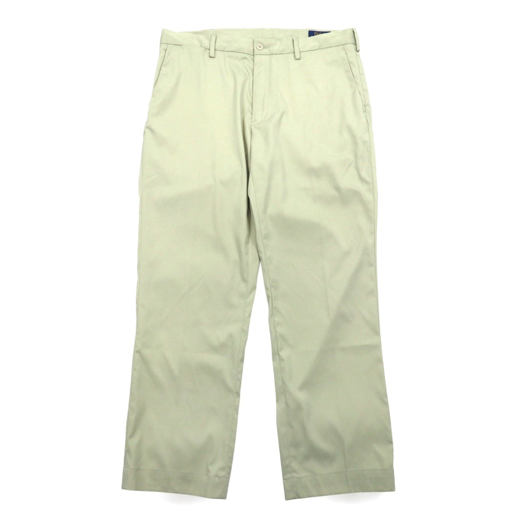 POLO RALPH LAUREN パフォーマンス ストレッチ スラックスパンツ L ベージュ クラシックフィット