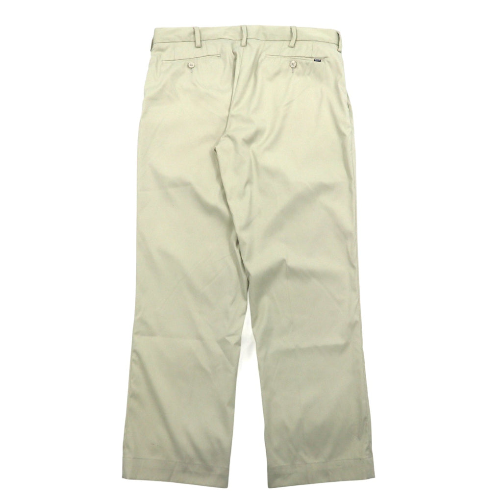 POLO RALPH LAUREN パフォーマンス ストレッチ スラックスパンツ L ベージュ クラシックフィット