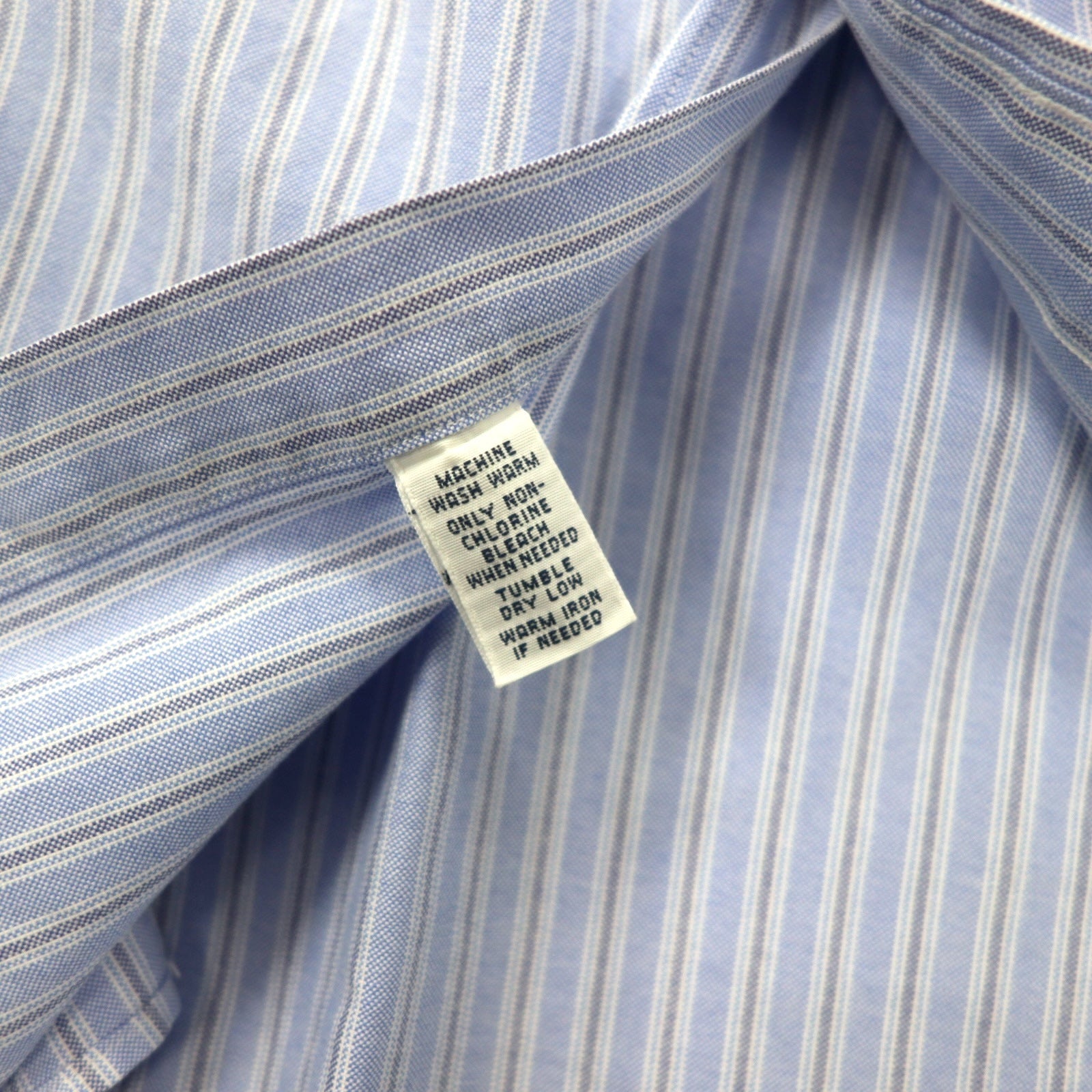 Camicia Button-down Ralph Lauren XLT TALL Blu Cotone CLASSIC FIT Ricamo Pony Piccolo