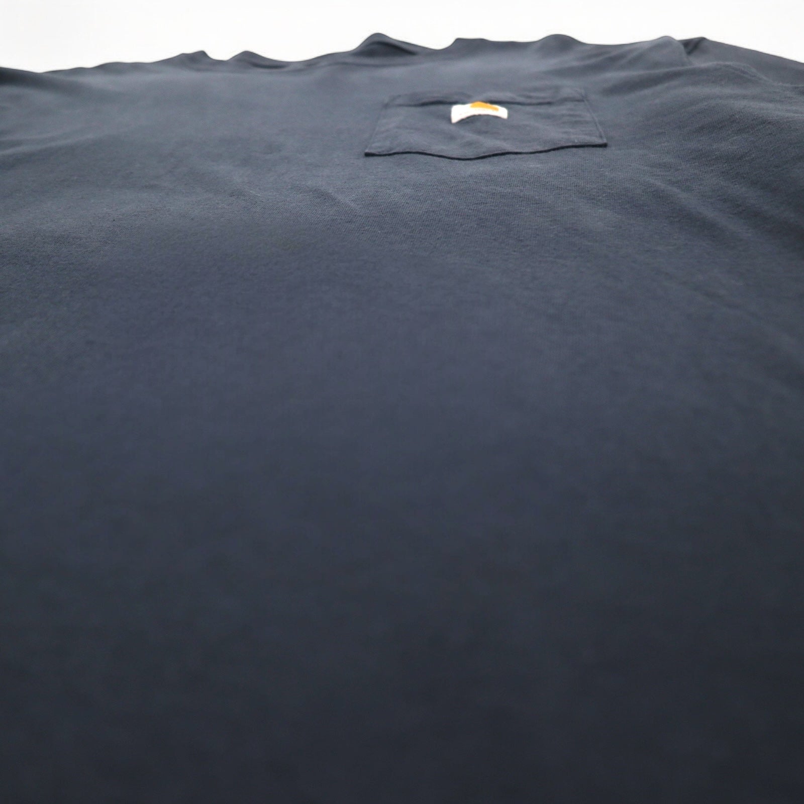 Carhartt ロングスリーブ ポケット Tシャツ ロンT XL ネイビー ORIGINAL FIT K126 メキシコ製