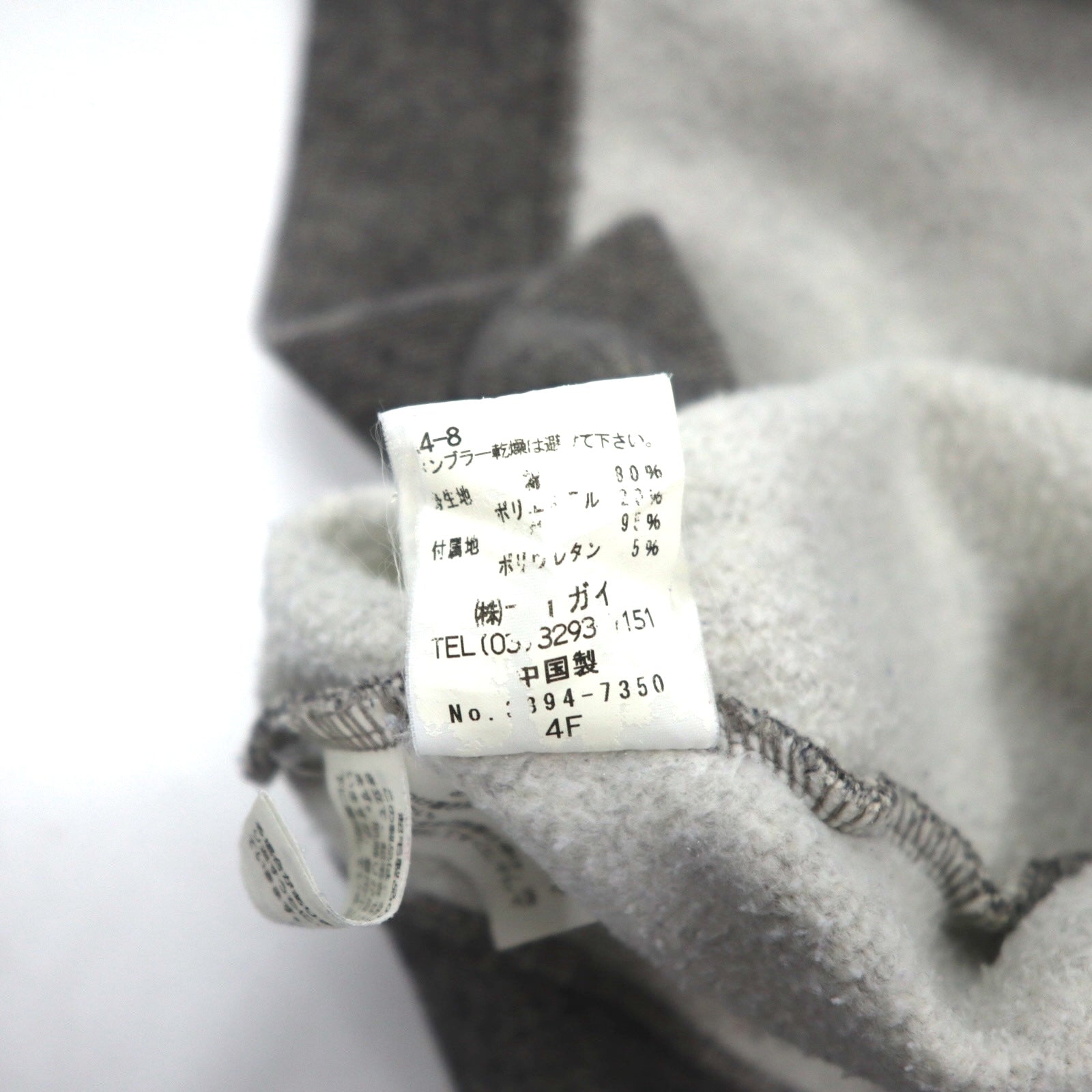 Polo by Ralph Lauren 90年代 バイカラー ハーフボタンパーカー M グレー オレンジ 裏起毛 スモールポニー刺繍