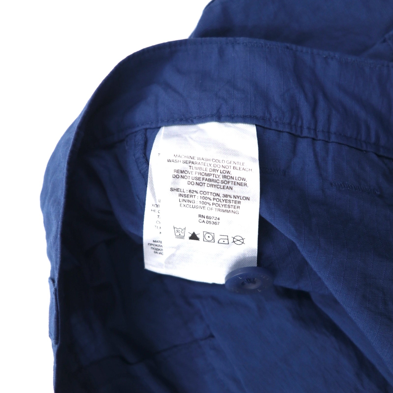 Columbia PFG Pantaloni da Pesca Ripstop L Navy OMNI-SHIELD Idrorepellente FQ1041
