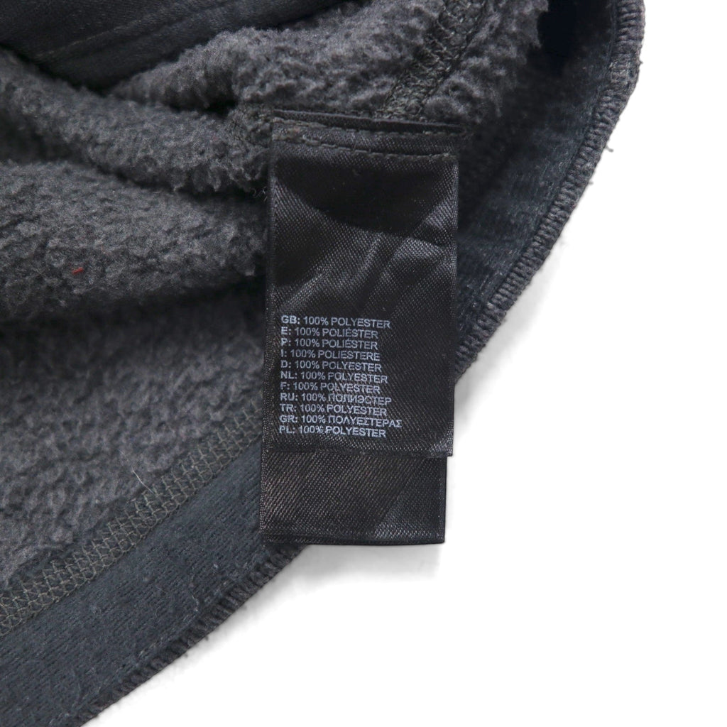 THE NORTH FACE フルジップ フリースジャケット L グレー スタンドカラー ハイネック