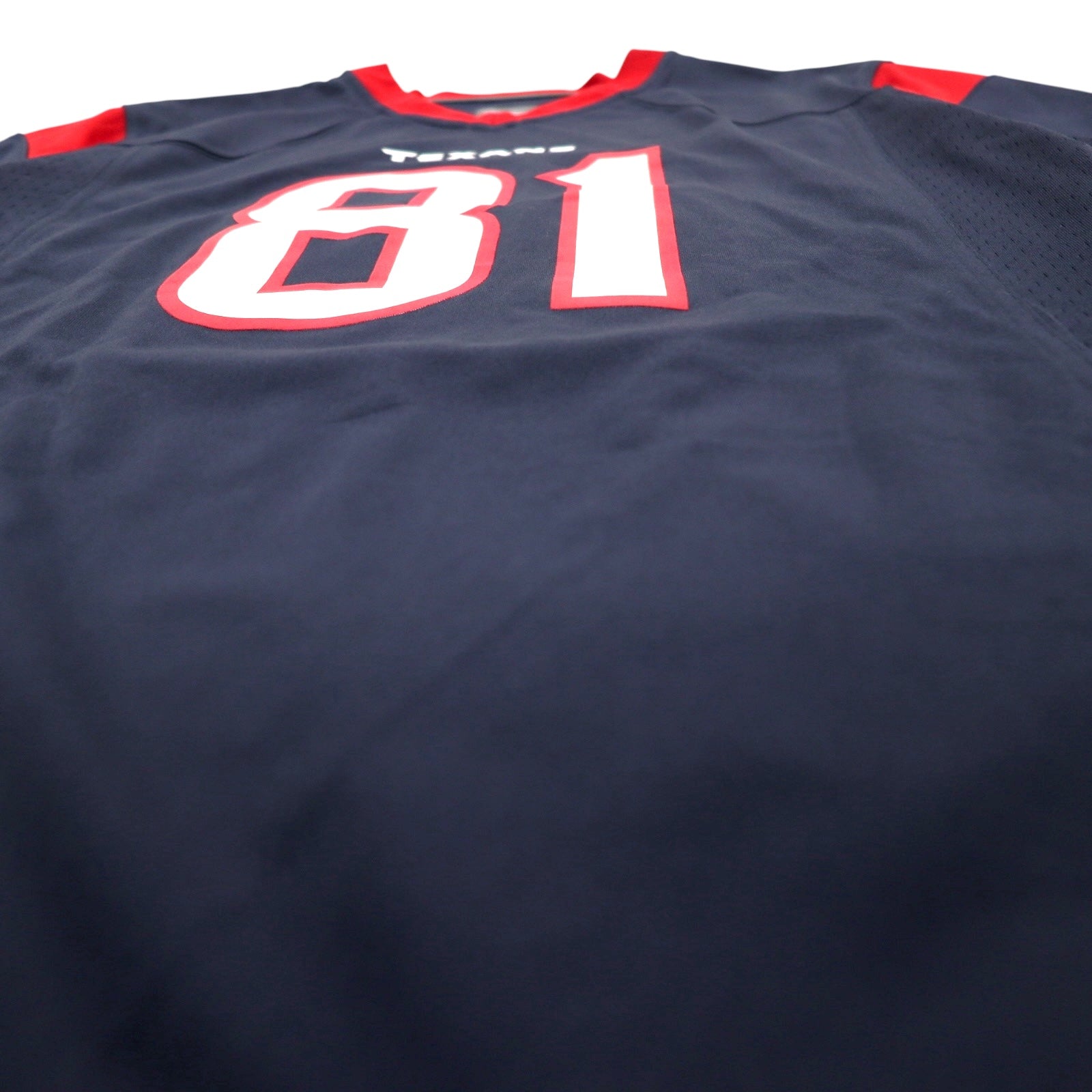Maglia da gioco NIKE L blu navy poliestere NFL Texans Numerazione Giocatori NFL IN CAMPO