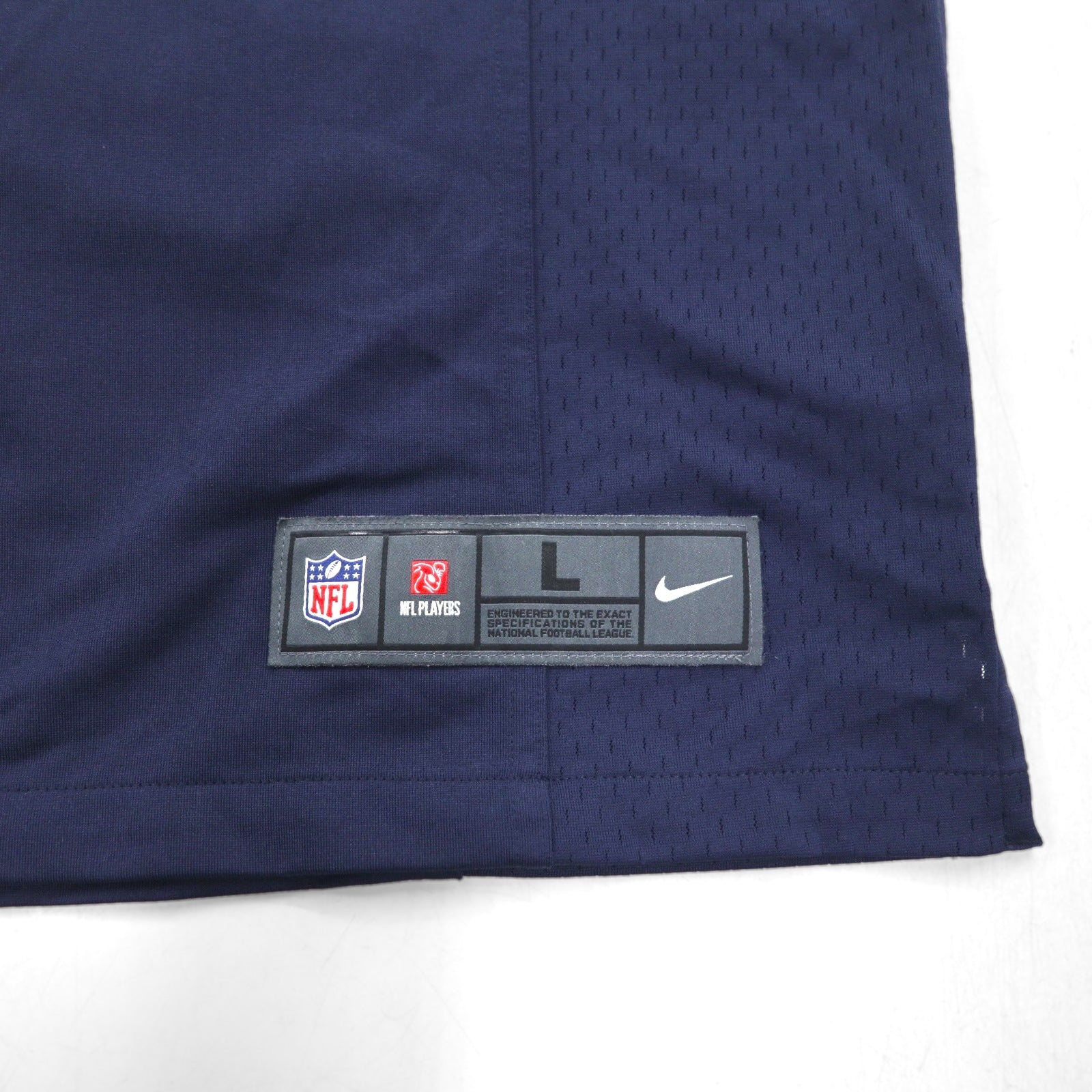 Maglia da gioco NIKE L blu navy poliestere NFL Texans Numerazione Giocatori NFL IN CAMPO