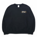 JERZEES Made in USA Anni '80 SUPER SWEATS Felpa girocollo 2XL Nera Interno felpato PSC