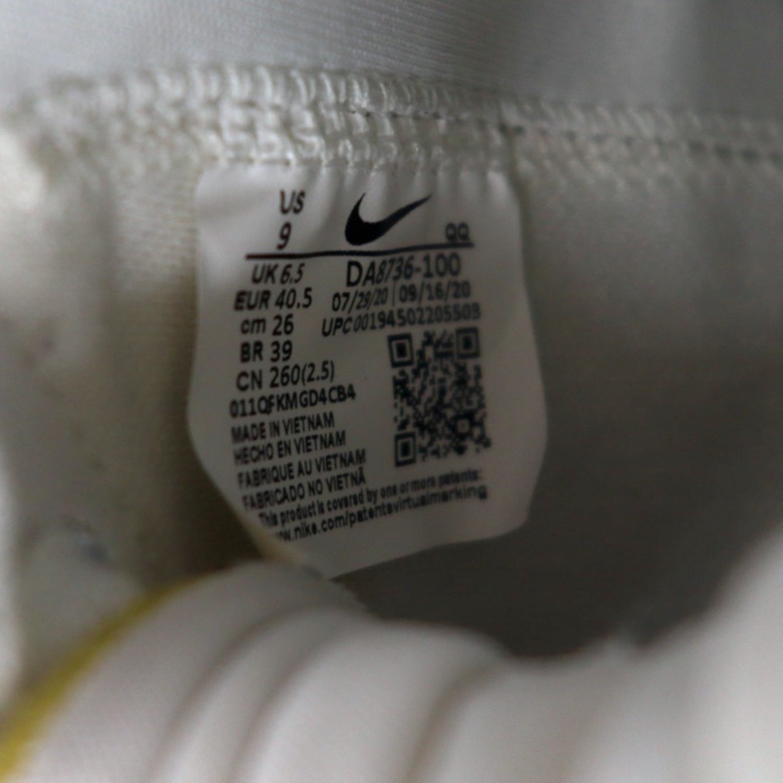 NIKE Blazer Mid 77 Sneakers 26cm Bianco Pitone BLAZER MID 77 SE DA8736-100