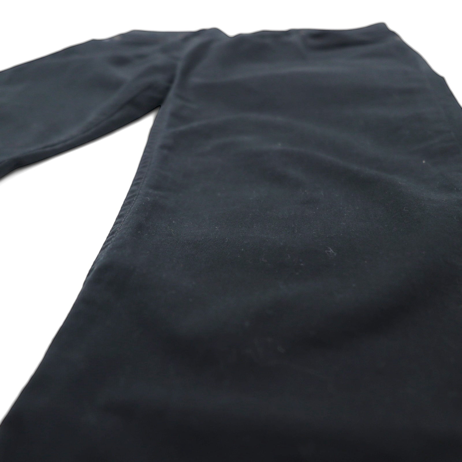 Polo Ralph Lauren チノパンツ ワークパンツ L ブラック コットン TALONジップ レザーパッチ