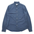 DENIM & SUPPLY RALPH LAUREN ペイズリー ボタンダウンシャツ M ネイビー 総柄 コットン