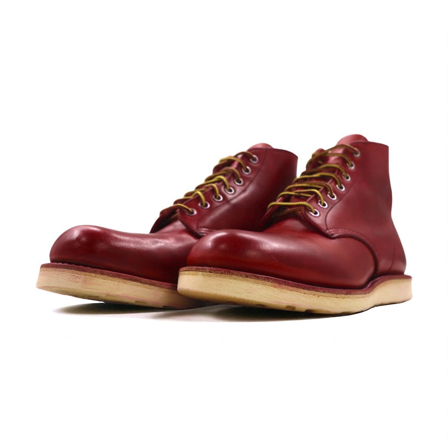 REDWING Stivali da lavoro 6-inch Classic Round 27cm Rosso Oro-Russet Pelle 8166