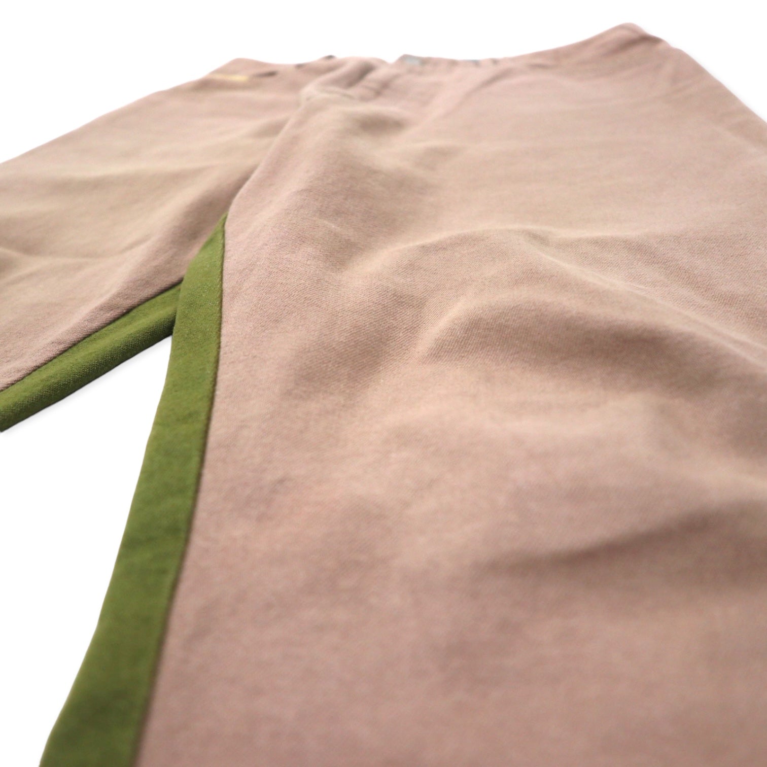 gourmet jeans Pantaloni di jeans affusolati 32 Marrone Cachi Bicolore Cotone TYPE-03 LEAN Made in Japan
