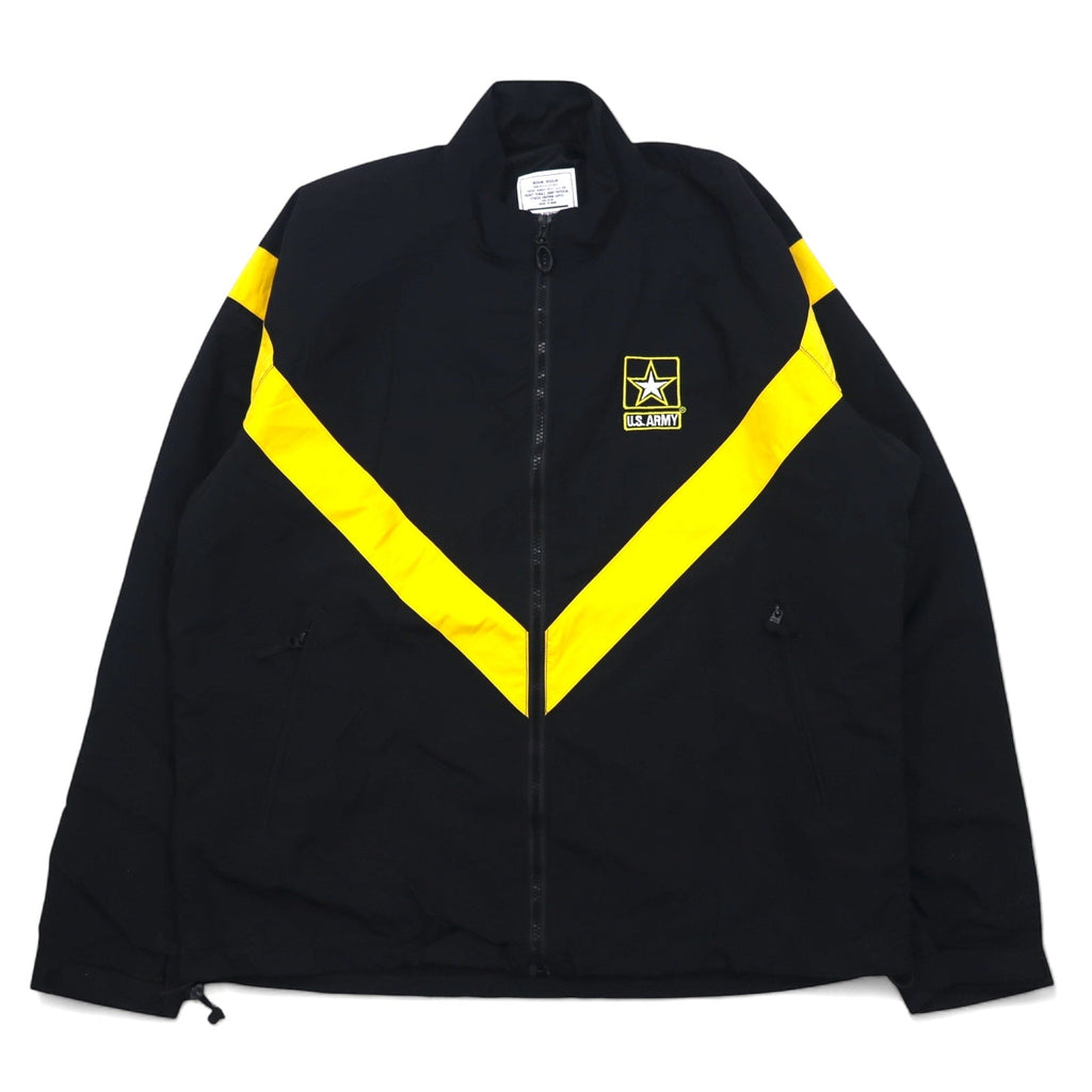 US ARMY APFU Training Jacket Giacca in nylon M Nero Militare 8415-01-623-8672 UNICOR / FCI MIAMI