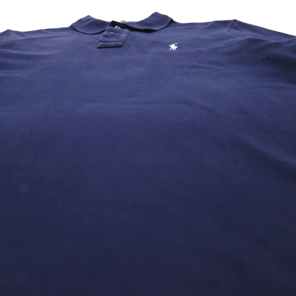 POLO RALPH LAUREN Polo M Blu Navy Cotone Piqué Ricamo Small Pony