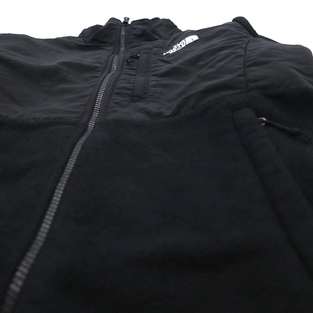 THE NORTH FACE デナリジャケット POLARTEC ポーラテック フリースジャケット S ブラック ナイロン切替