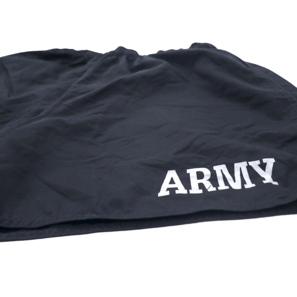 US ARMY Pantaloncini da allenamento M Neri Poliestere Militare