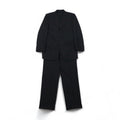 Paul Smith Anni '90 Abito completo 3 bottoni XL Nero a quadri Lana Made in Japan