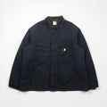 carhartt エクストリームスコート CORDURAナイロン カバーオール XL ブラック 中綿 EXTREAMS COAT ダブルジップ 襟コーデュロイ C55