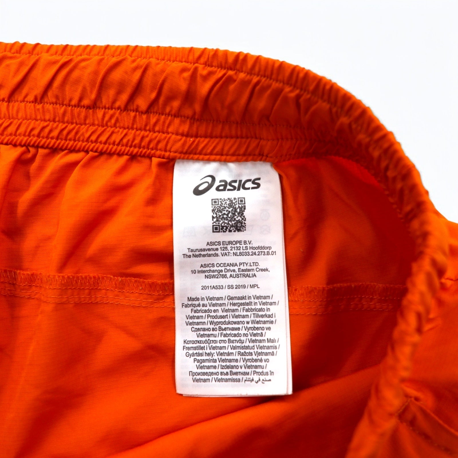 KIKO KOSTADINOV × asics WOVEN PANTS Pantaloni della tuta L Arancione