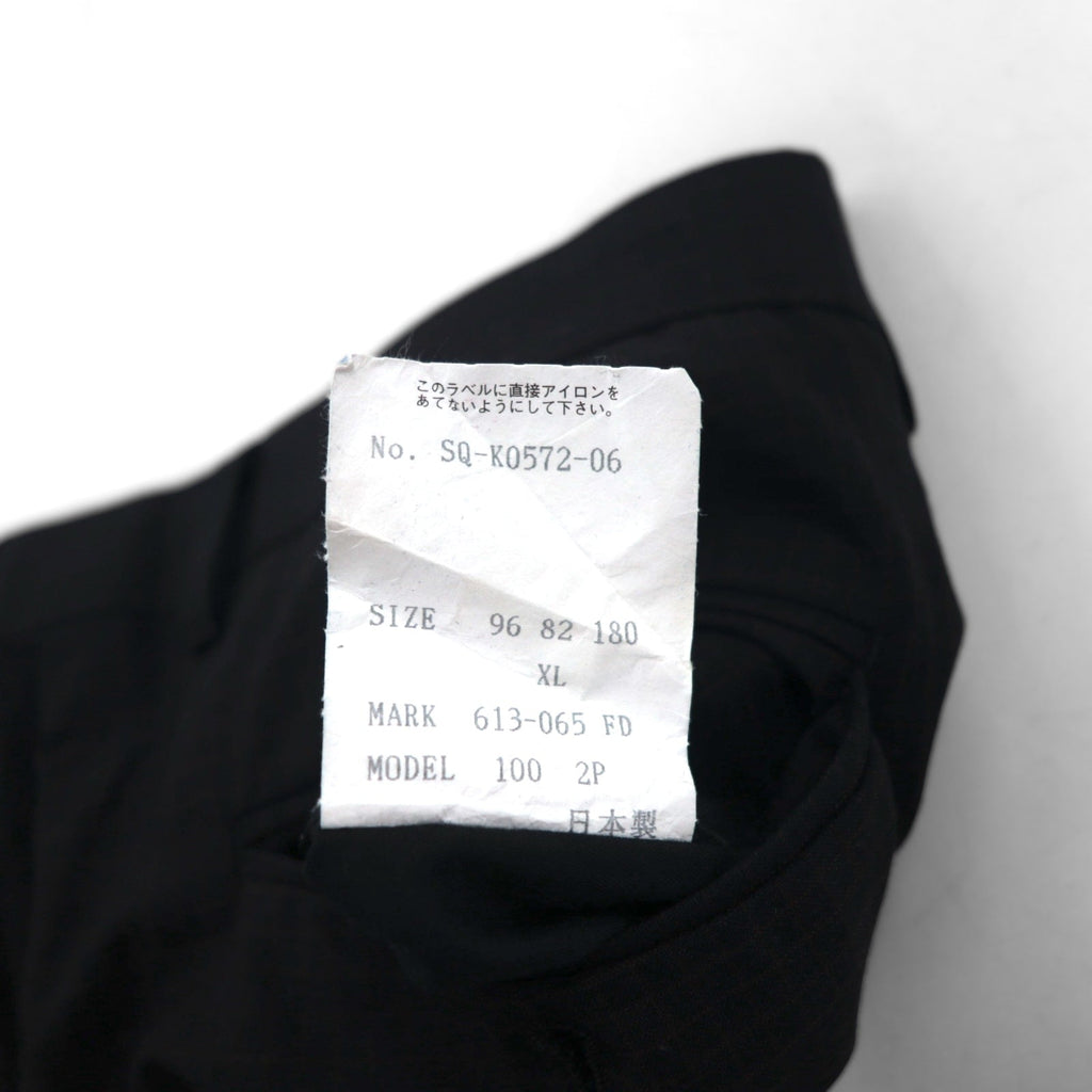 Paul Smith Anni '90 Abito completo 3 bottoni XL Nero a quadri Lana Made in Japan