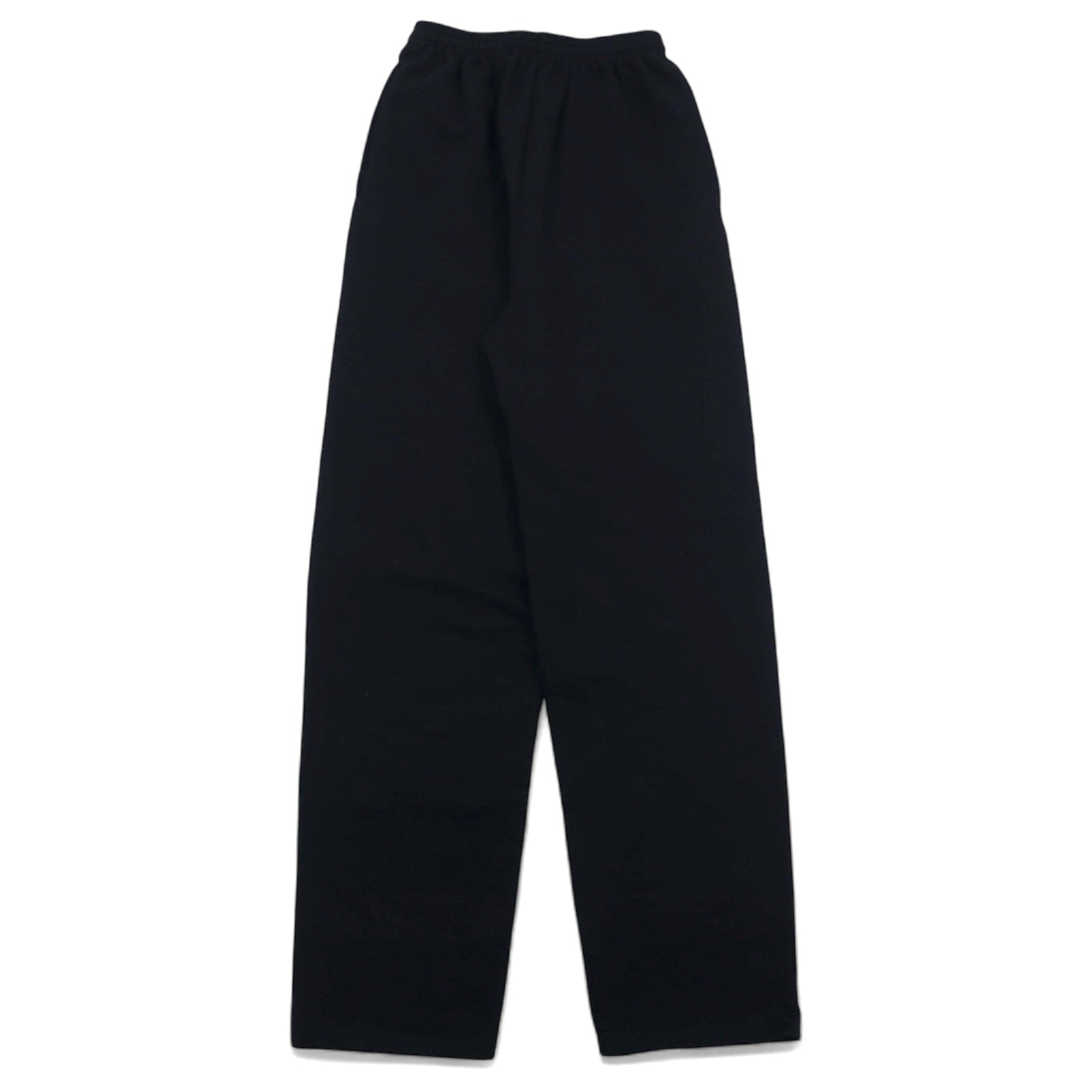 Champion Pantaloni sportivi easy, taglia L, neri, cotone, interno felpato, stampa college PURCHASE COLLEGE, made in El Salvador