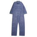 Tuta intera all-in-one CLASS, taglia M, colore blu, chambray di cotone, prodotto in Giappone