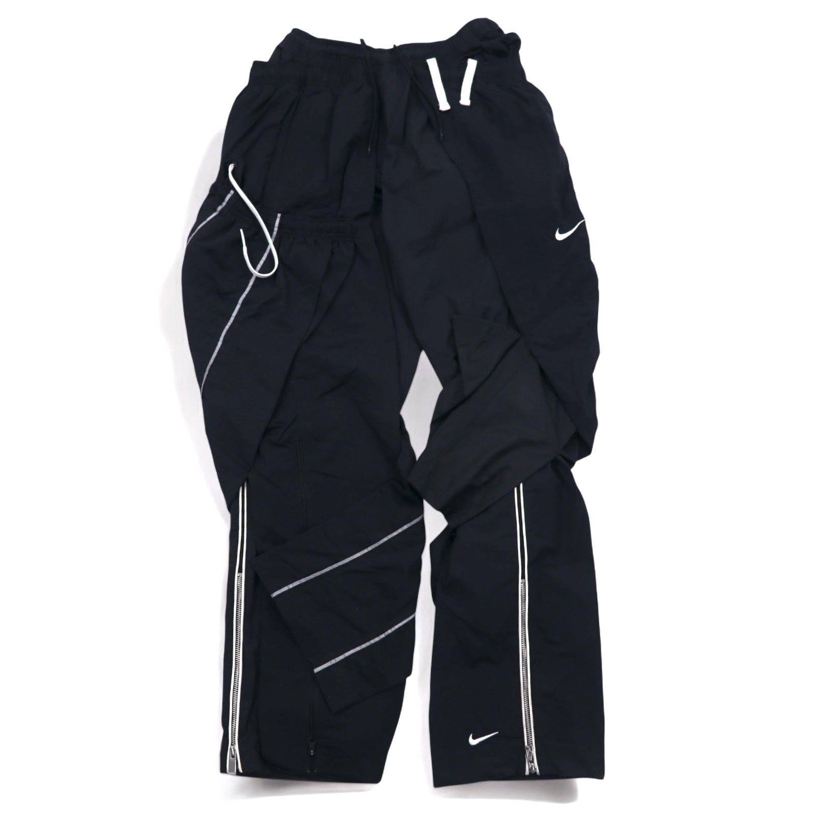 NIKE LAB Pantaloni da riscaldamento ricostruiti DH PANTS Track Pants XS Nero SP190812MXP