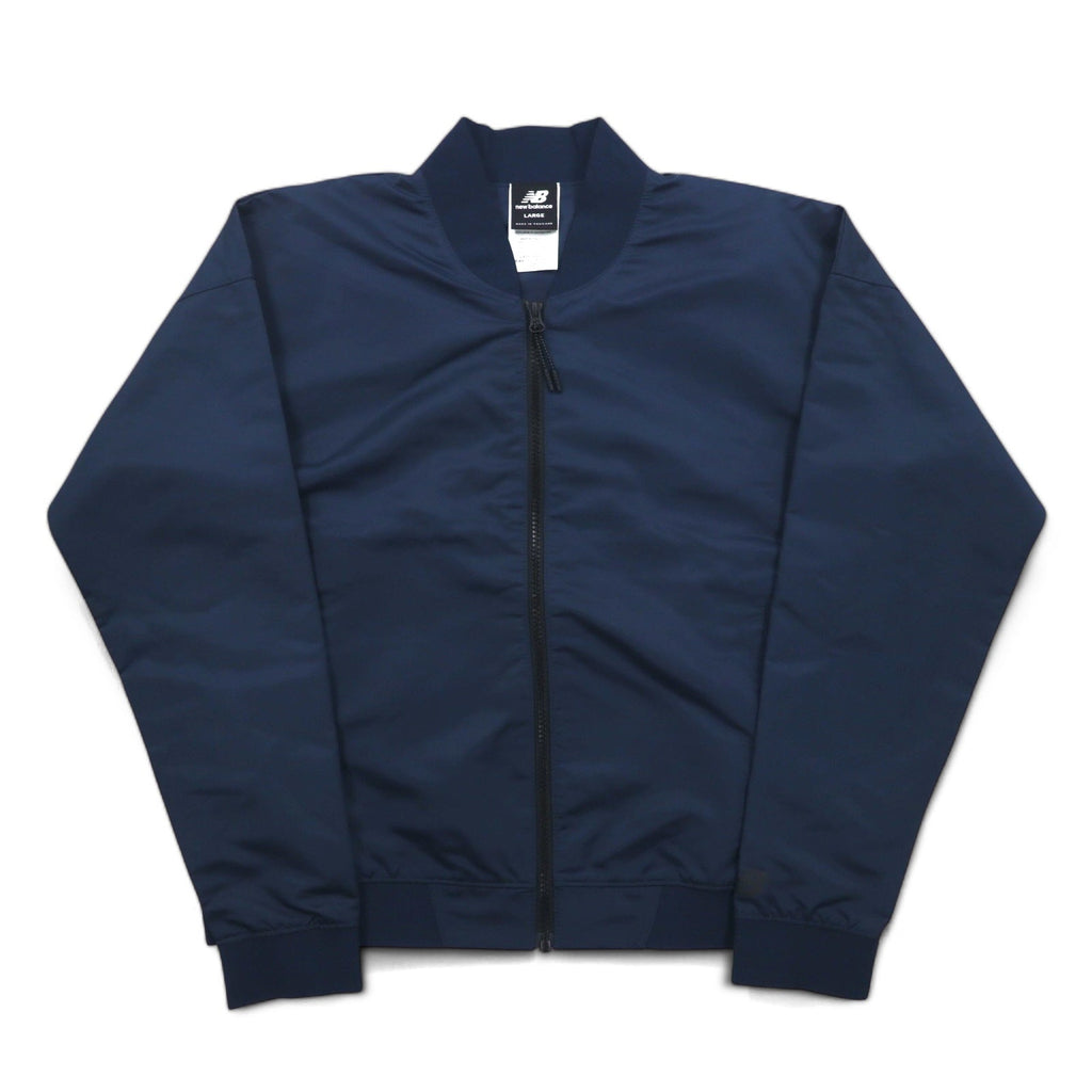 new balance Bomber in raso, giacca da aviatore L navy poliestere AWJ81501