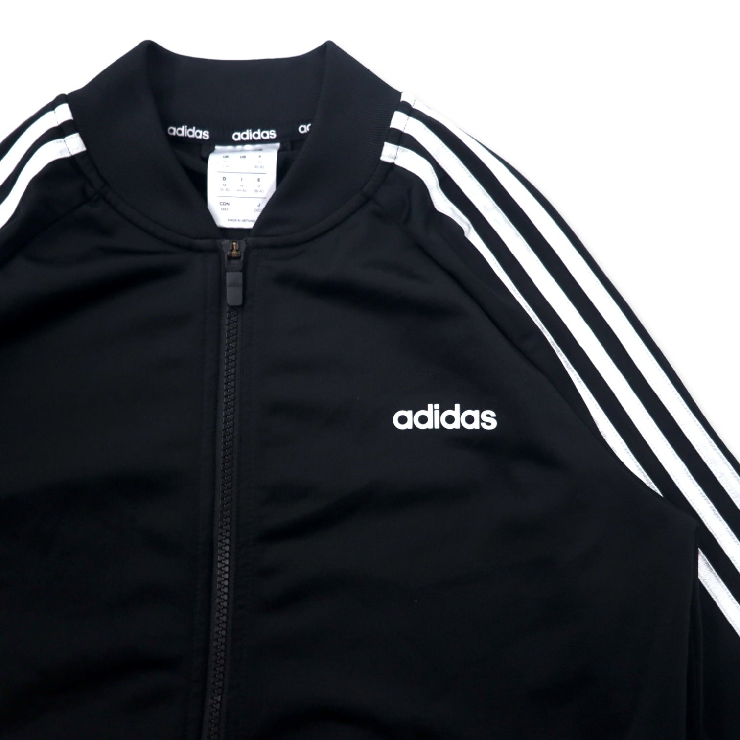 adidas Tuta giacca 2XOT Nera Poliestere 3 strisce NWT Giacche da donna adidas Dazzle Tricot Track Jacket Black DZ7657
