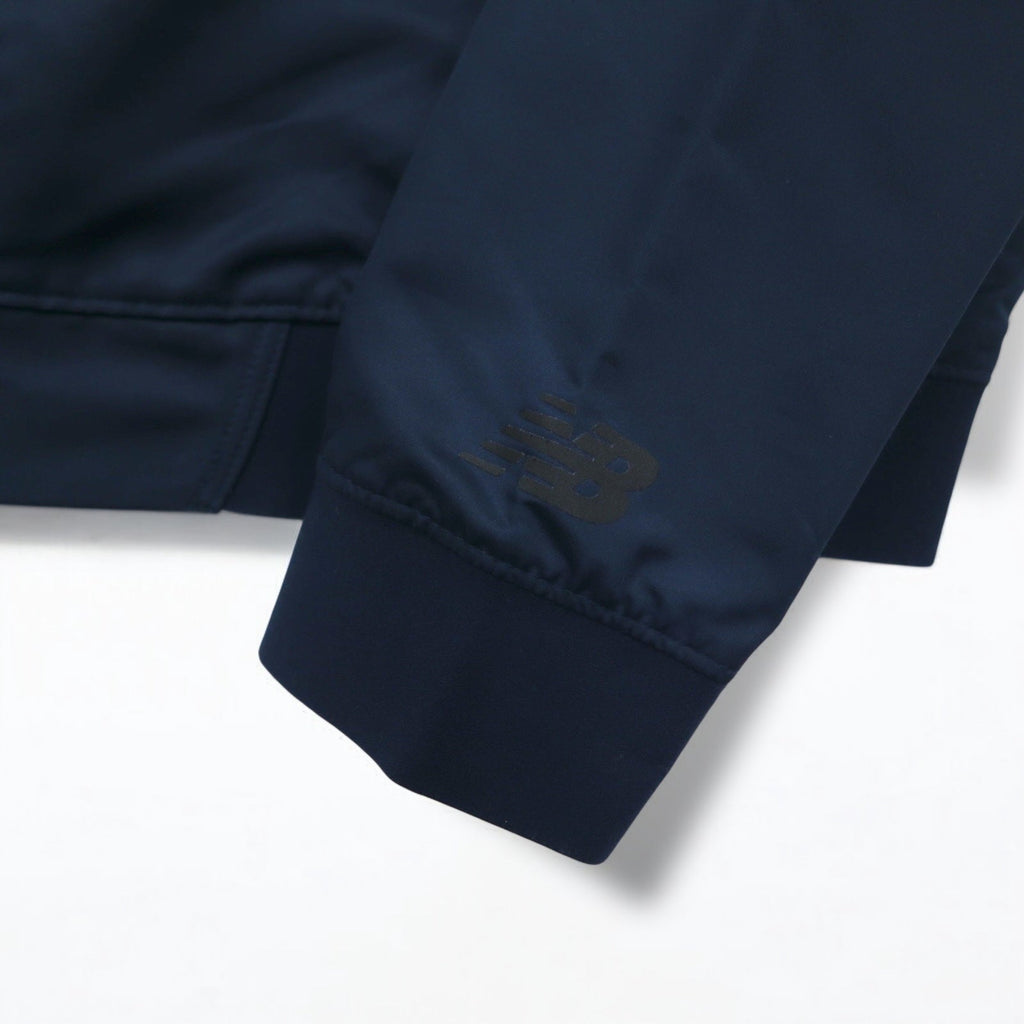 new balance Bomber in raso, giacca da aviatore L navy poliestere AWJ81501