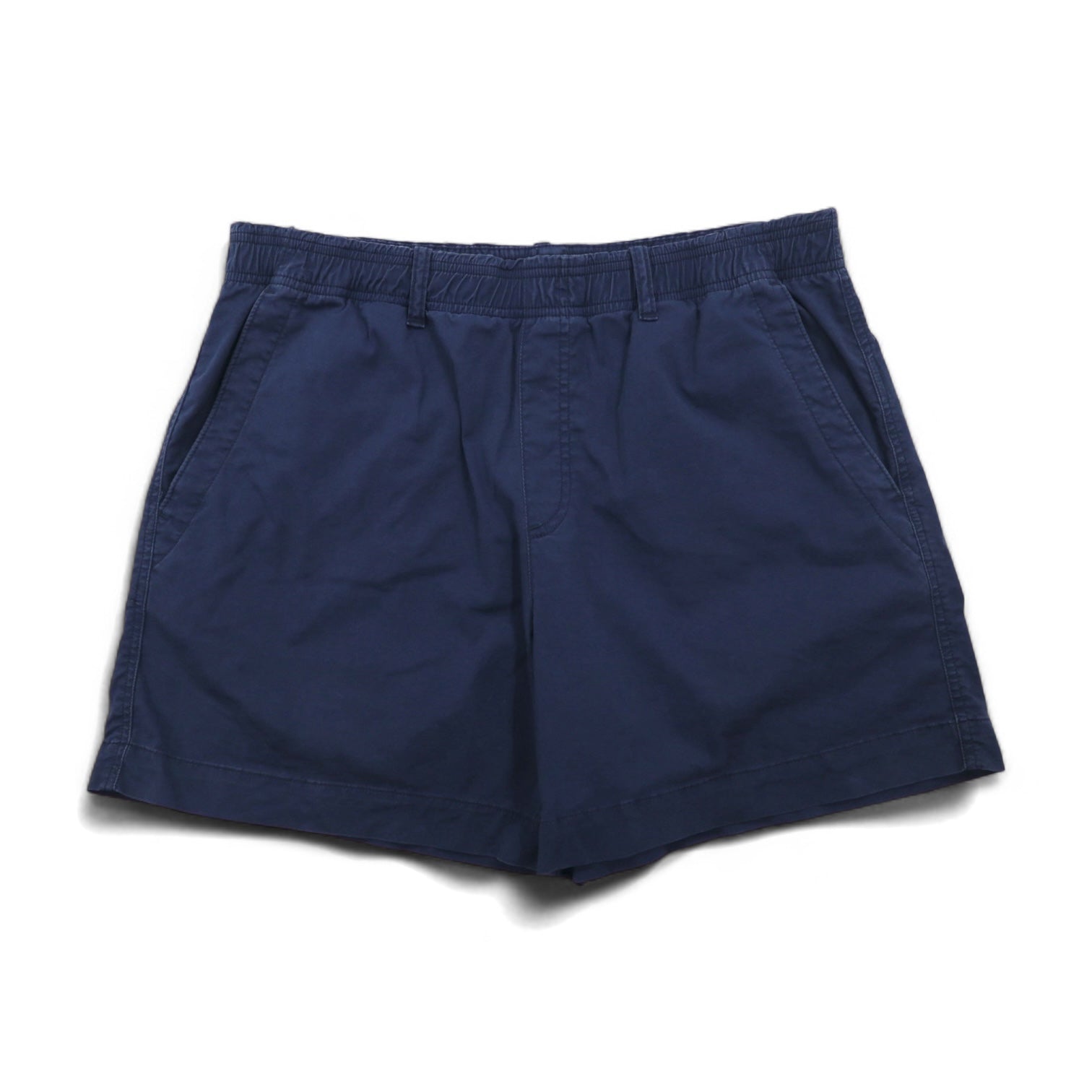 POLO RALPH LAUREN Pantaloncini corti elasticizzati easy fit L blu navy cotone