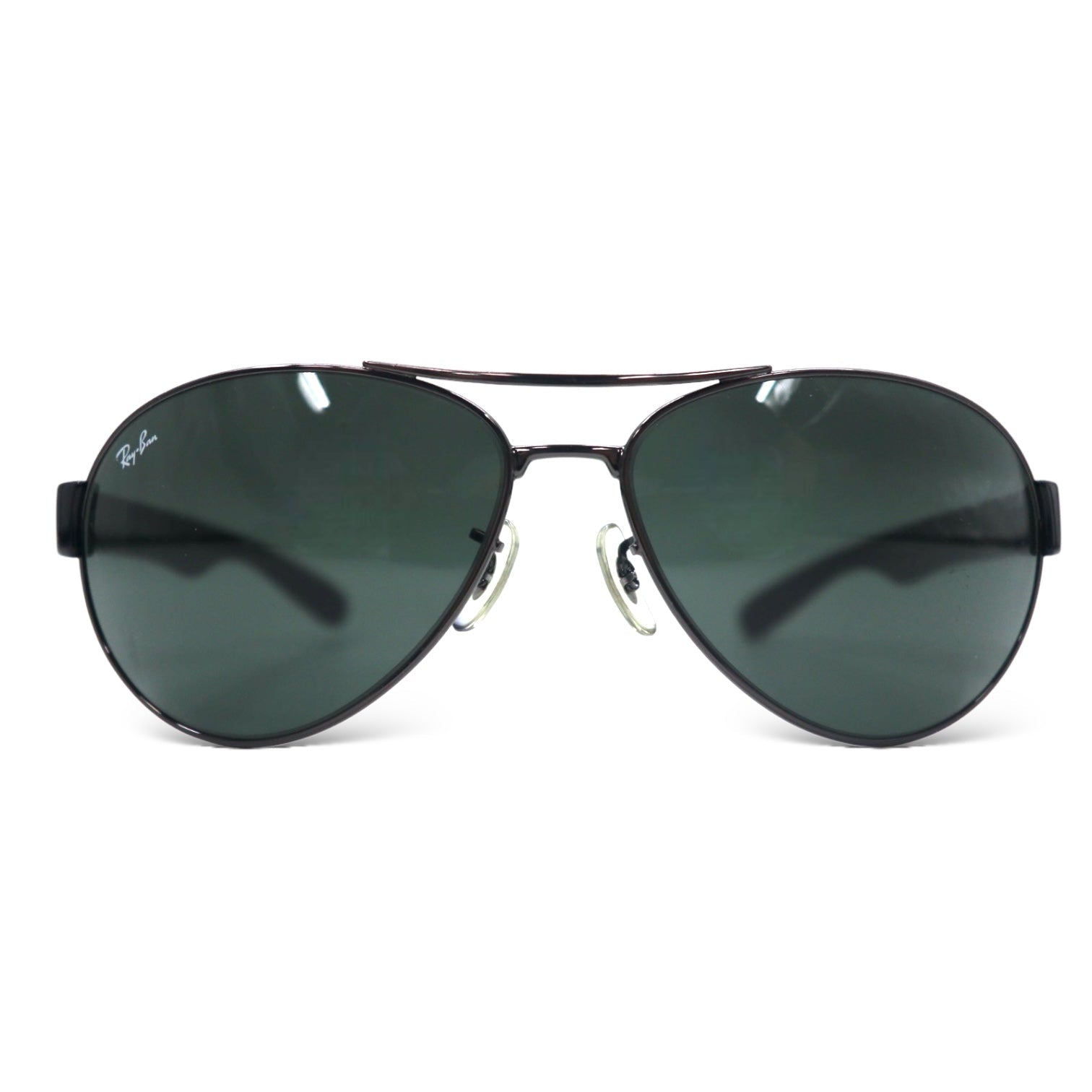 Ray-Ban Occhiali da sole a goccia neri, made in Italy, RB3509 004/71 63◻︎15 135 3N, modello fuori produzione di prima qualità