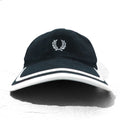 FRED PERRY Cappellino a 6 pannelli TAGLIA UNICA Cappellino nero Cotone Logo ricamato a punto singolo