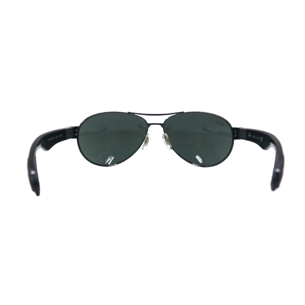 Ray-Ban Occhiali da sole a goccia neri, made in Italy, RB3509 004/71 63◻︎15 135 3N, modello fuori produzione di prima qualità