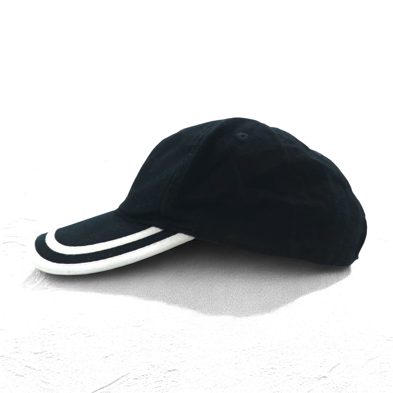 FRED PERRY Cappellino a 6 pannelli TAGLIA UNICA Cappellino nero Cotone Logo ricamato a punto singolo
