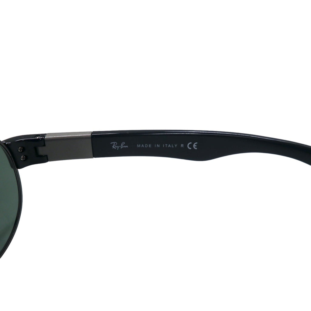 Ray-Ban Occhiali da sole a goccia neri, made in Italy, RB3509 004/71 63◻︎15 135 3N, modello fuori produzione di prima qualità