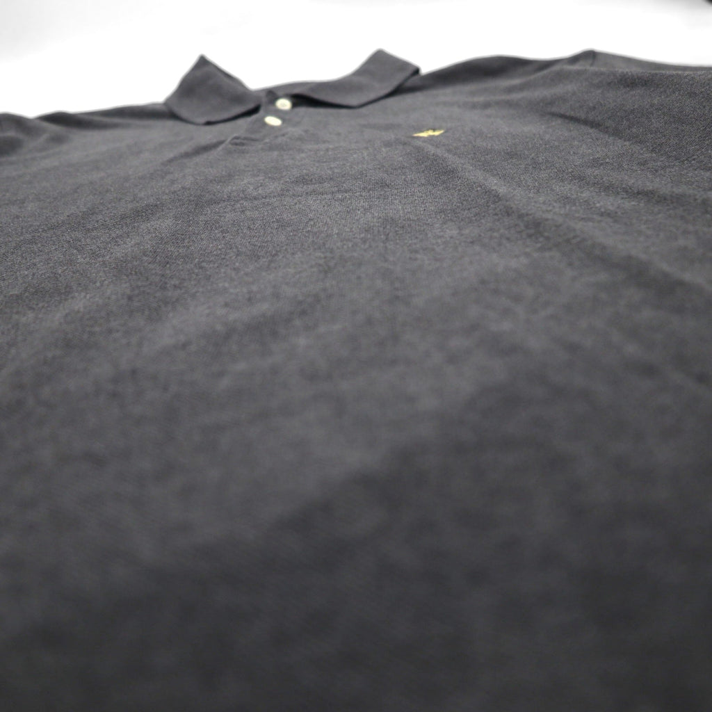 Brooks Brothers Polo L Grigio Cotone Piqué Logo Ricamato