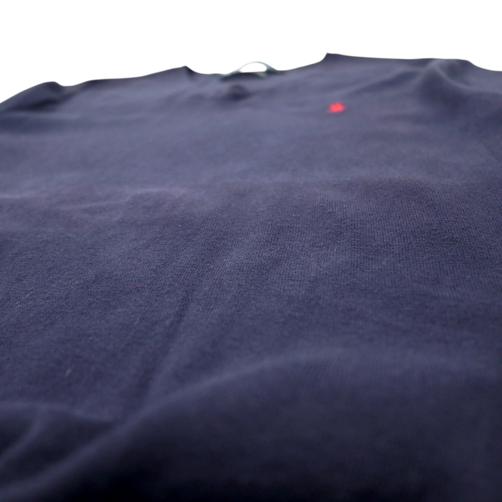 Polo by Ralph Lauren anni '90 maglione in cotone pima scollo a V L blu navy ricamo piccolo pony