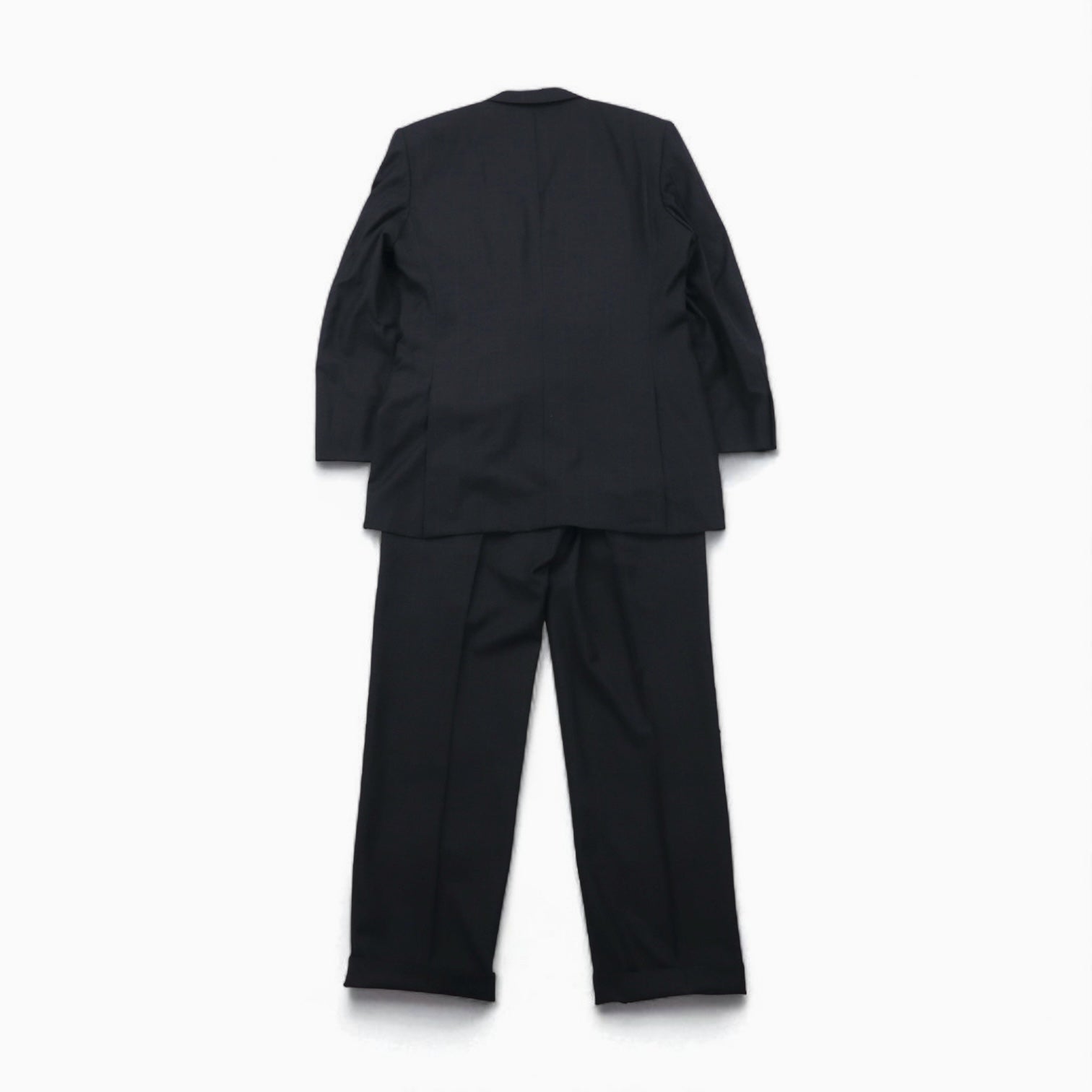 Paul Smith 90年代 SUPER 100's 3B スーツ セットアップ XL グレー チェック ウール VITALE BARBERIS CANONICO イタリア製生地 日本製