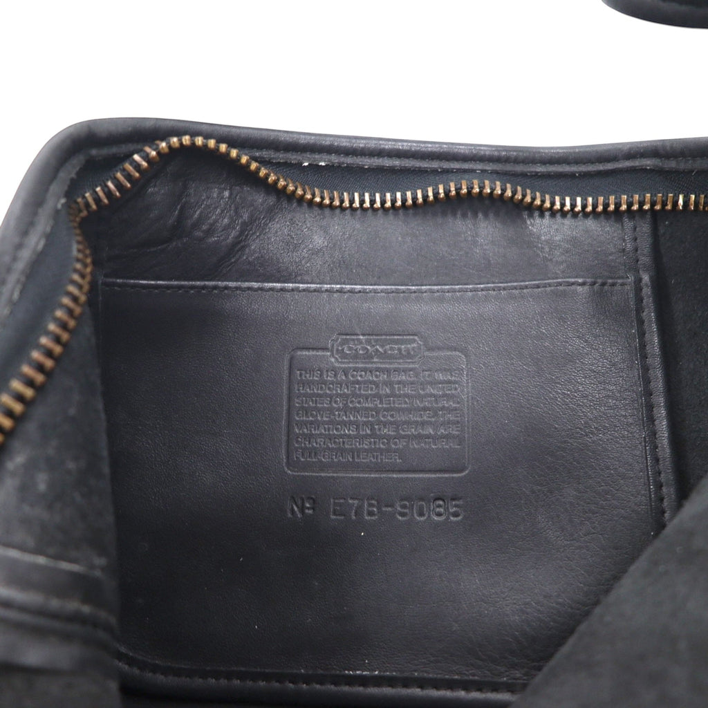 COACH オールドコーチ USA製 ヴィンテージ バケツ型 ショルダーバッグ 牛革 レザー 9085