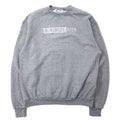 Felpa girocollo Champion ECO 2XL grigia cotone felpata ricamo MINIMIZE RISK made in El Salvador
