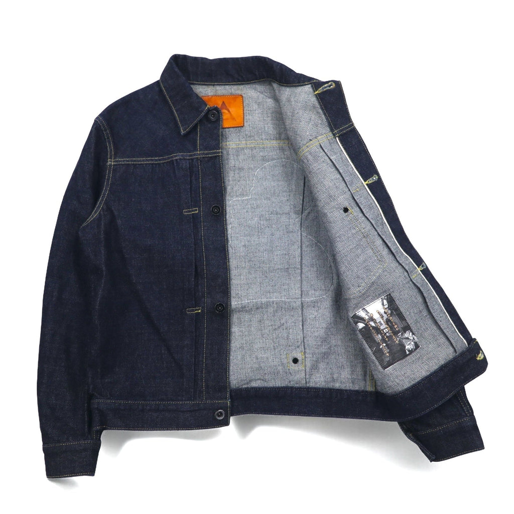 THE Mongolian Choppsss 1a con TWINS Giacca di Jeans S Indaco Blu