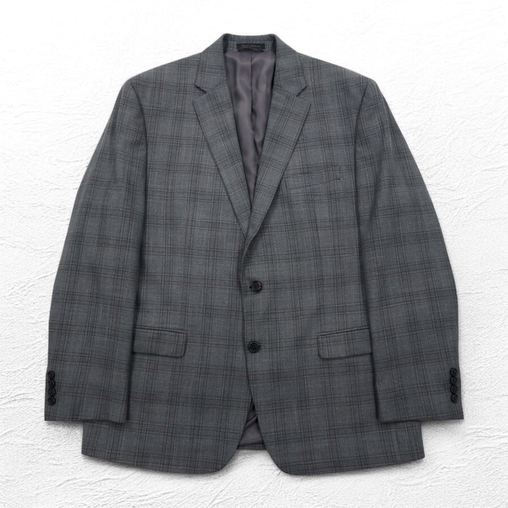 LAUREN RALPH LAUREN 2B テーラードジャケット スーツ XL グレー チェック Macy's 別注