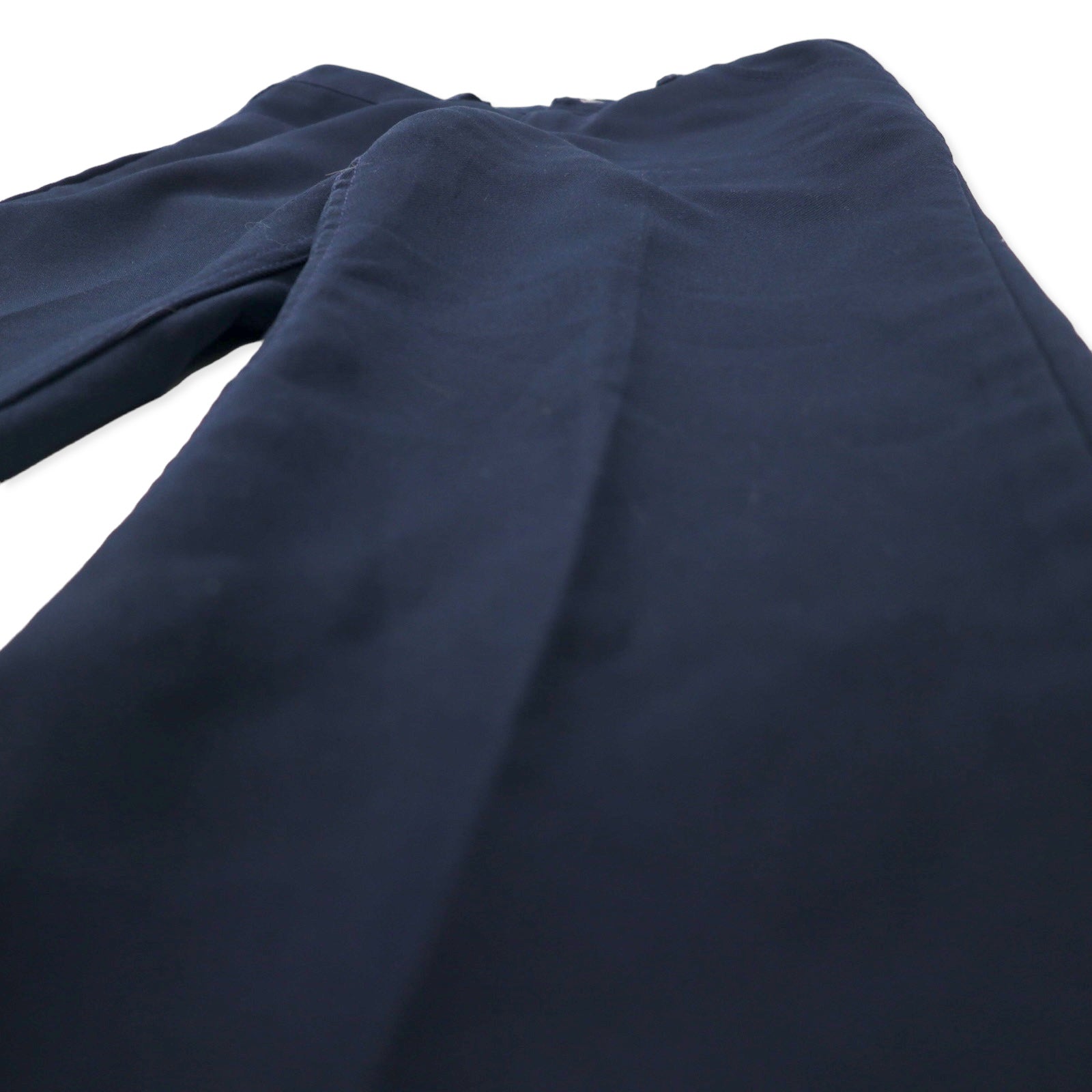 Wrangler USA 90s Rancher Pants 34 Navy Polyester Center Press 82NY
